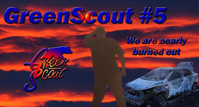 Мы чуть не сгорели - GreenScout идет в лесной пожар